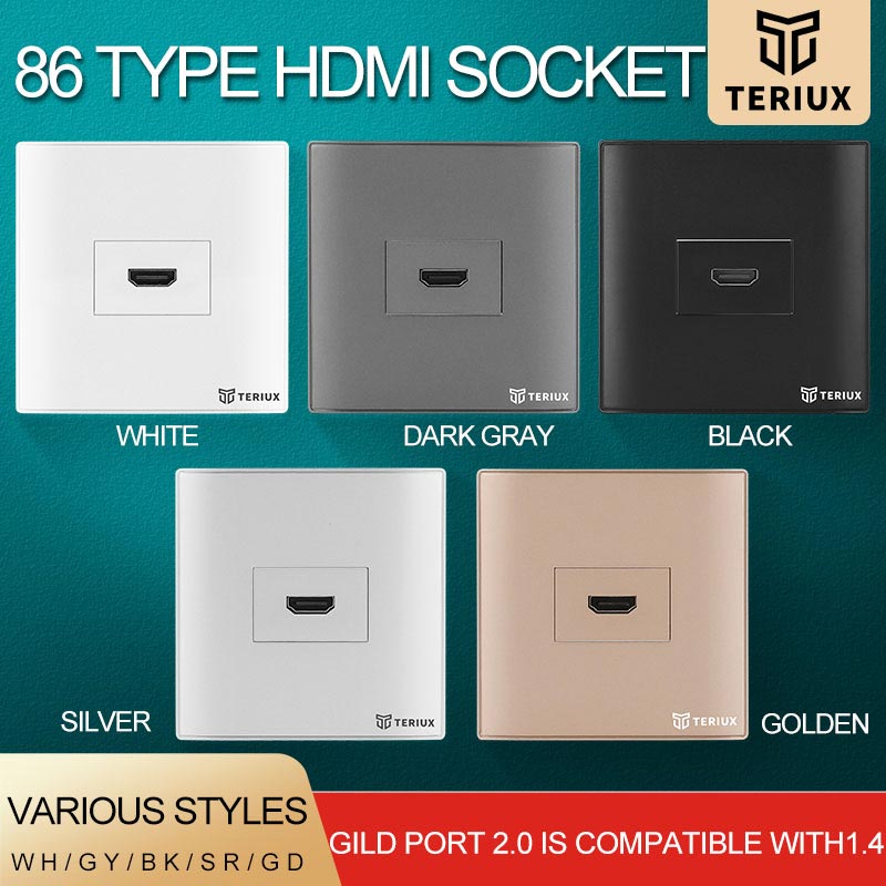 1 отверстие стены HDMI