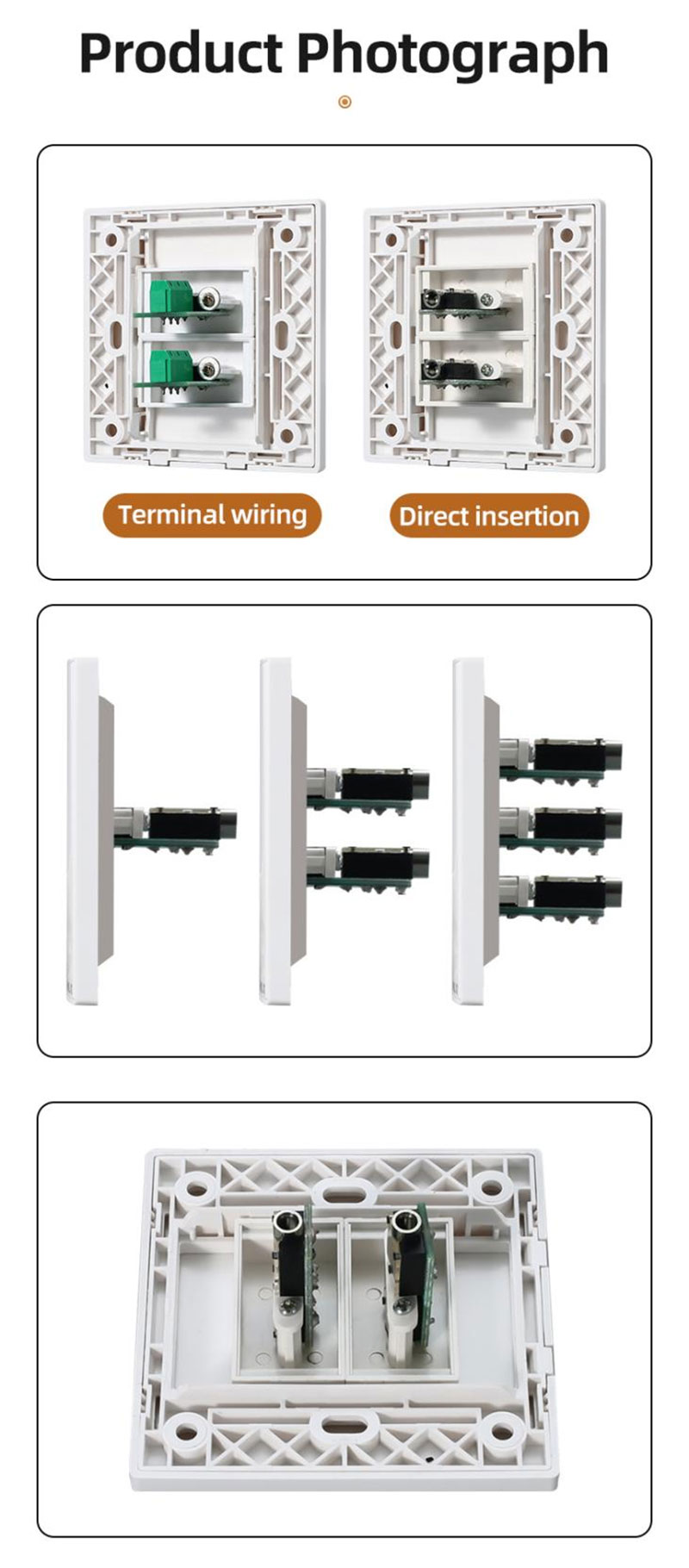 3.5 Earphones wall socket